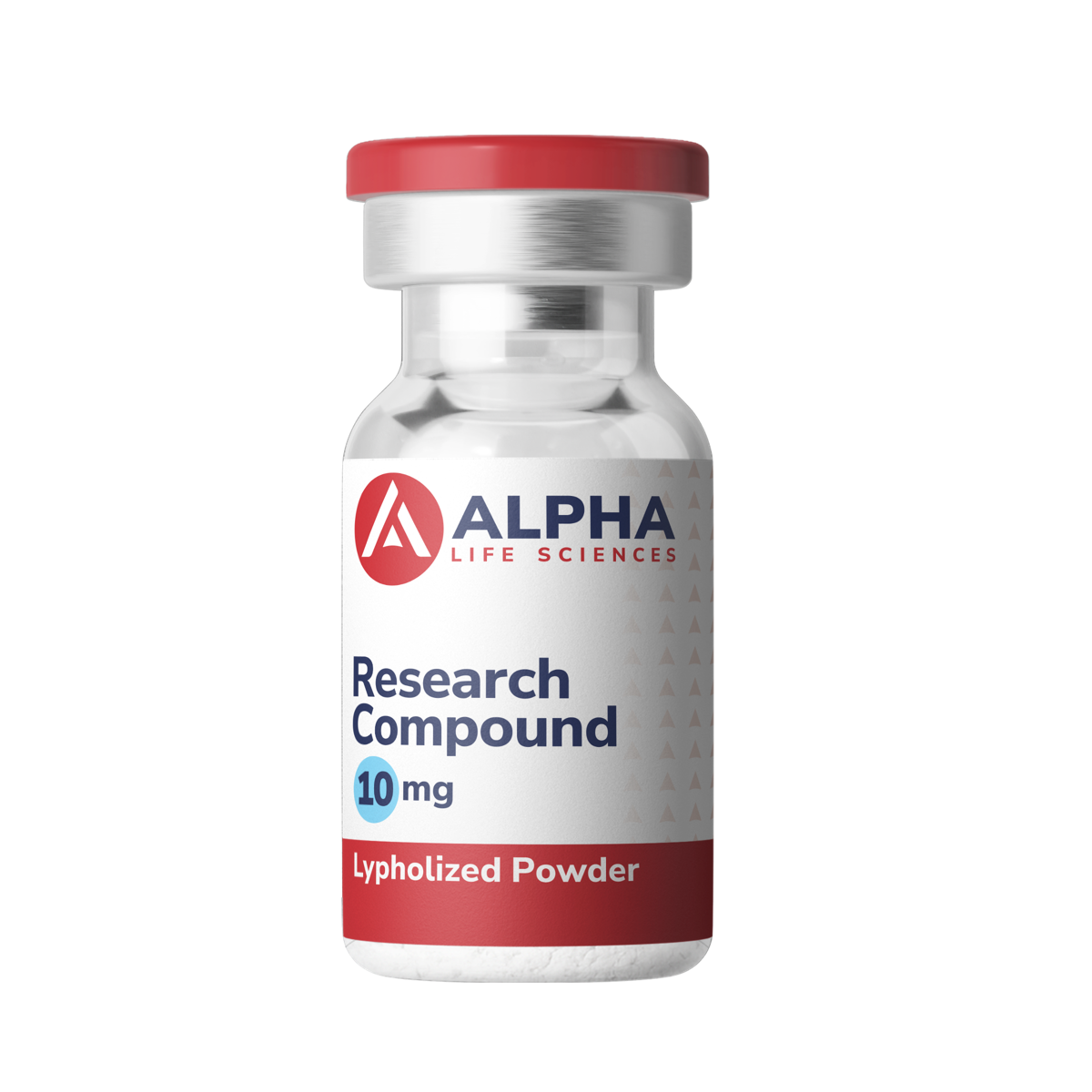 Alpha Life Sciences branded research compound vial